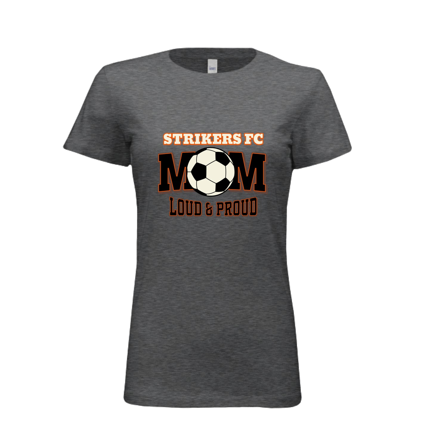 DRK GREY HEATHER - FRONT